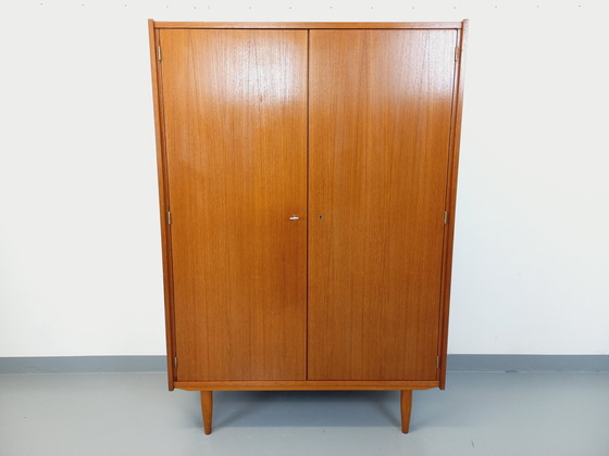 Image 1 of Vintage Scandinavian Teak Wardrobe from the 60s