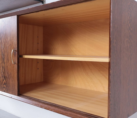 Image 1 of Parete componibile sospesa wengè anni '60