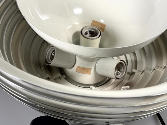 Image 1 of 60er 70er Jahre Deckenlampe Staff Leuchten Kazuo Motozawa Saturno Chrom Design