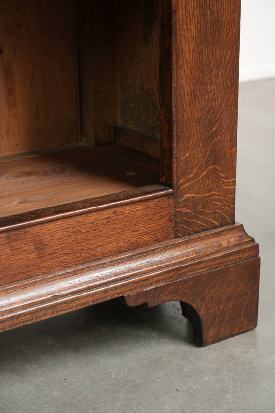 Librería/vitrina con incrustaciones antigua de roble inglés de mediados del siglo XIX. – Wood (photo 12 of 12)