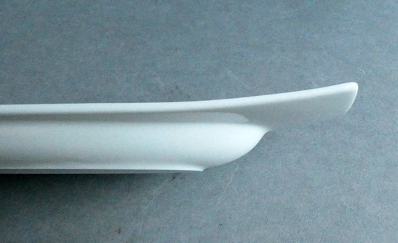 Image 1 of 2 kommen, wit porselein, Fürstenberg, serie TAPA, ontwerp Mikaela Dörfel