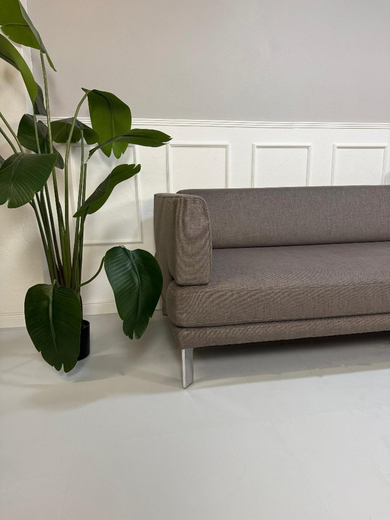 Image 1 of Rolf Benz Sento Canapé Tissu Gris Taupe Canapé d'angle