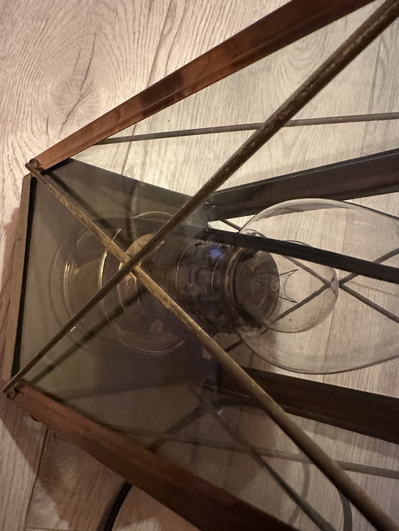 Image 1 of Kosmos Brenner vintage nautical lantern-style lamp