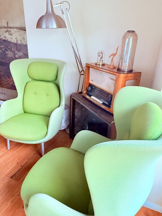 Image 1 of Green vintage armchair RO Original by Jaime Hayon for Fritz Hansen