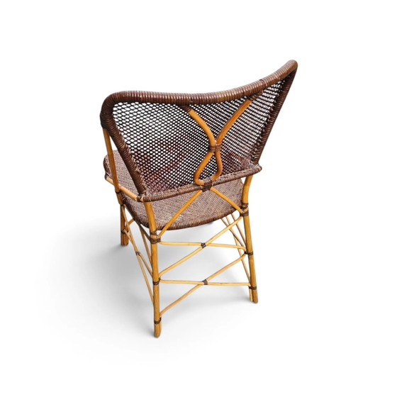 2 x chaise Yamakawa CD-672 par Yuzuru Yamakawa / Yamakawa Rattan – Fauteuils de relaxation (photo 11 of 13)