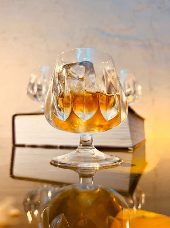 Prachtige Mid Century Nachtmann cognac glazen – Glazen & Karaffen, Crystal (photo 14 of 14)