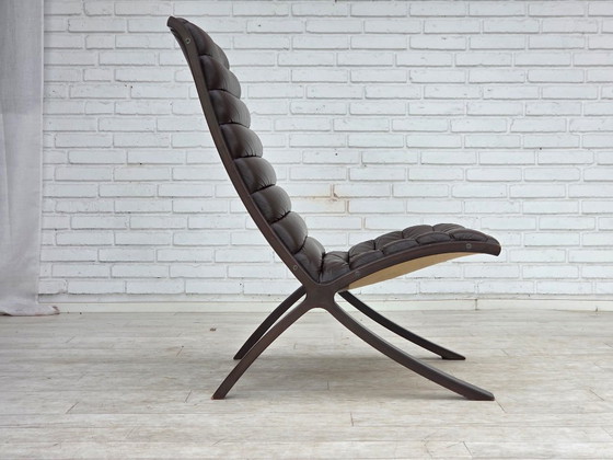 Anni '70, sedia danese di Peter Hvidt e Orla Mølgaard per Fritz Hansen. – Poltrone, Wood (photo 8 of 16)