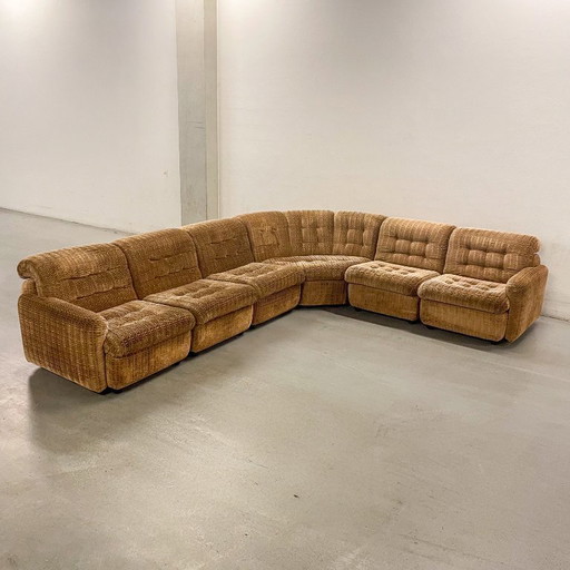 Canapé modulable vintage – années 1970 – Style moderne du milieu du siècle