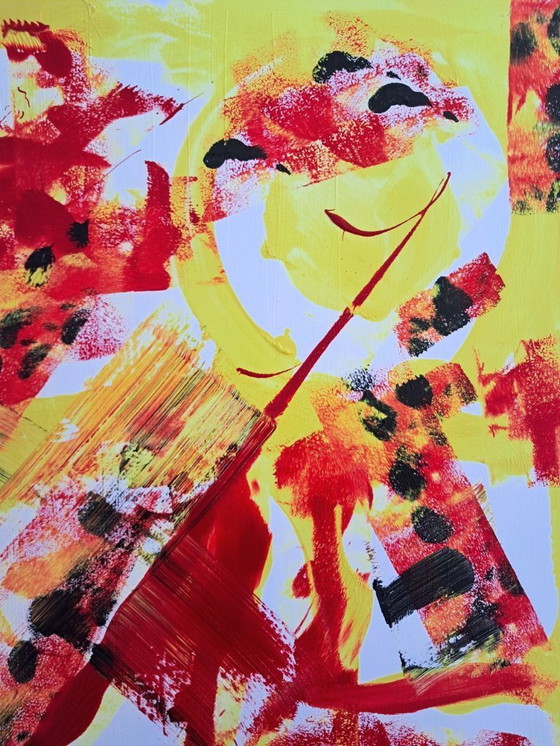 Image 1 of Enzo SAN MARCO - Rising Heat - Artist's painting