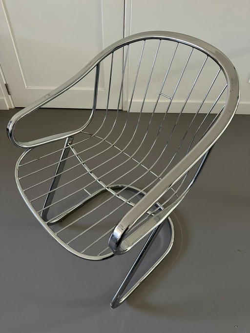 Vintage Design Chairs Gastone Rinaldi set van 4 stoelen