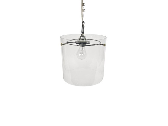Image 1 of Dutch Design - Pola International Amsterdam - Hanglamp - Glas - Metaal - 1990's