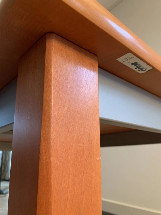 Image 1 of Esszimmerset mit vier Stühlen „Sedlak“ von Borek Sipek für Vitra und passendem Tisch von Cidue Italy