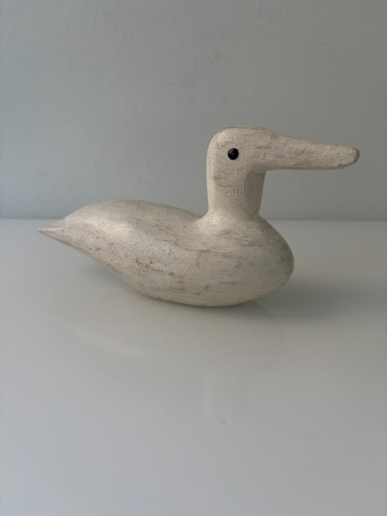 Scandinavisch Houten Vogelbeeld – Minimalistisch Design – Beeldhouwkunst, Wood (photo 10 of 14)