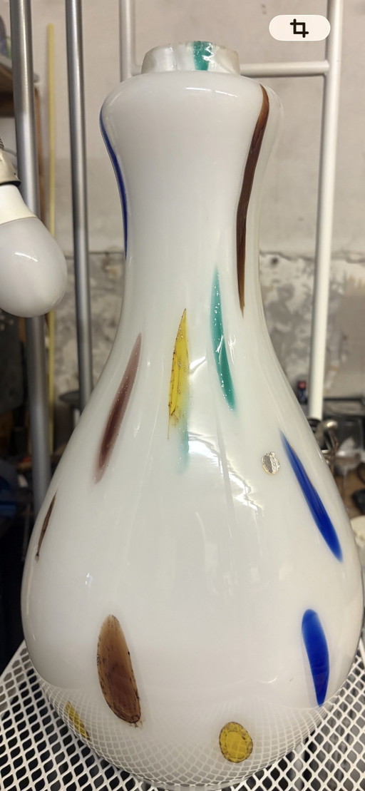 Vintage Dino Martens Murano Glass Table Lamp – Aureliano Toso, 1960s – decoratieve objecten (photo 2 of 9)