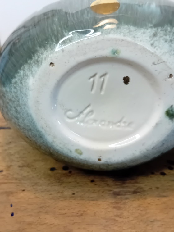 Vase Pichet Céramique Flammée – Alexandre de Wemmel (Signé) – Alexandre wemmel, Ceramic (photo 5 of 7)