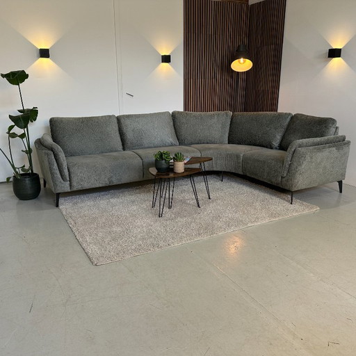 Grünes Ecksofa 310x205cm