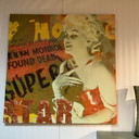 Decoración de pared de Marilyn de Cobra Art