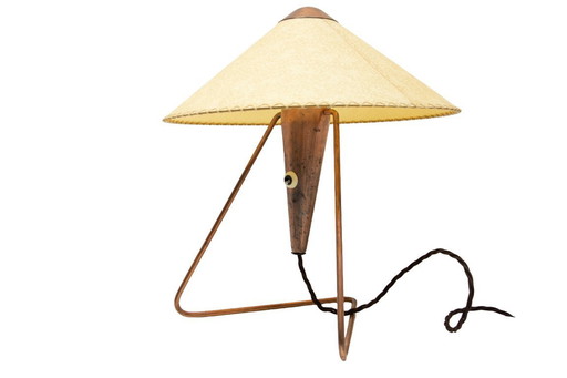 Czech Mid-Century Tripod Table Lamp by Helena Frantová, 1950s
