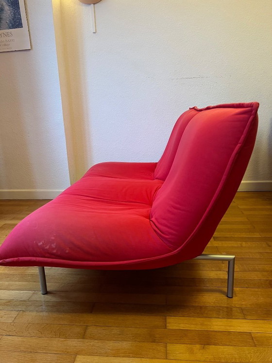 Image 1 of Canapé d’angle modulaire “Câlin” – Pascal Mourgue pour Cinna / Ligne Roset – 4 places, rouge