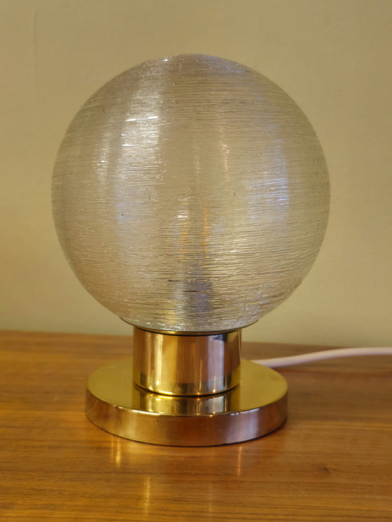 Image 1 of Vintage Doria Ball Lamp Table Lamp Desk Lamp Lamp Lamp