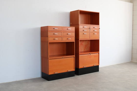 Image 1 of Mobiletto modulare per ufficio vintage