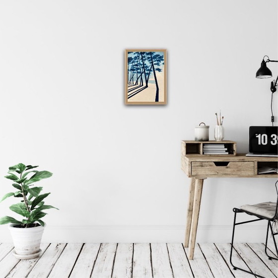 Image 1 of Inchiostro su carta naturale. Dimensioni 30x40cm.