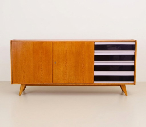 Mid Century U-460 sideboard by Jiri Jiroutek for Interi‚r Praha, Czechoslovakia