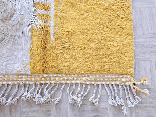 Handmade Traditional Beni Ouraine Rug 3/4 M – Alessi, vloerkleden en tapijten, Wool (photo 2 of 9)