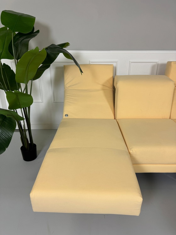 Image 1 of Brühl Moule Small Ecksofa Stoff Sofa Beige Couch Schlaffunktion