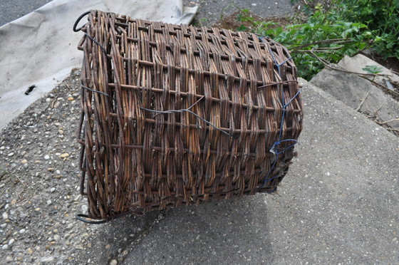 Vintage mand uit Hongarije, jaren 50 – Decoratieve objecten, Rieten (photo 3 of 5)