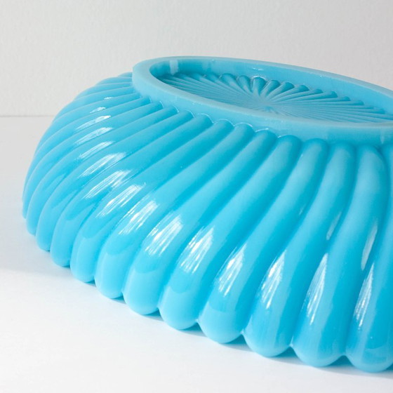 1940er Art Deco portugiesische Glasschale von IVIMA – Tischdekoration (photo 9 of 13)