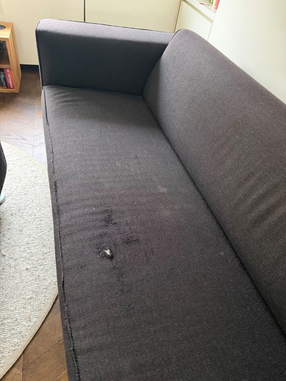 Dark grey fabric sofa with ottoman, Design on Stock, Couches, Textile, Metal, Modern (photo 5 of 5)