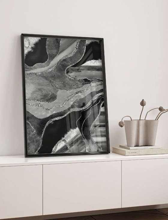 Image 1 of  Acrylic Glass Artwork | 200x140 cm | Depthwave #5 (Ori, 1983) Acrylic Glass Artwork | 200x140 cm | Depthwave #5 (Ori, 1983)