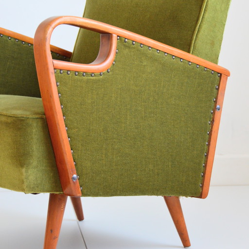 Paire de fauteuils vintage 1950s
