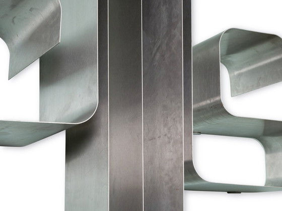 Image 1 of Ferlande and Monnet. "Zigzag" bookcase. 1960s.