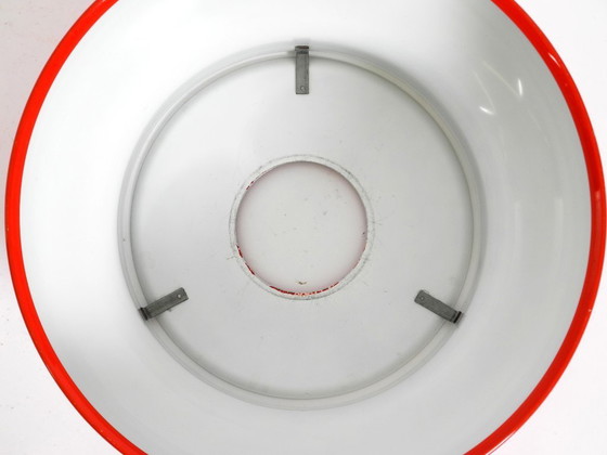 Image 1 of Gran lámpara de techo Bumling roja original de los años 60 de Anders Pehrson para Ateljé Lyktan Ahus