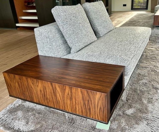 Minotti Roger 2-seater with wardrobe, mint condition