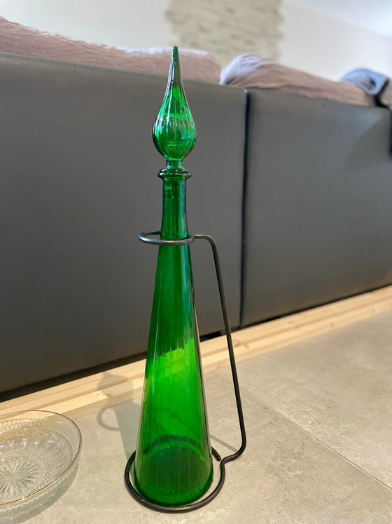 Carafe Empoli (grande) – Verres et carafes, Glass, Vintage (photo 2 of 2)
