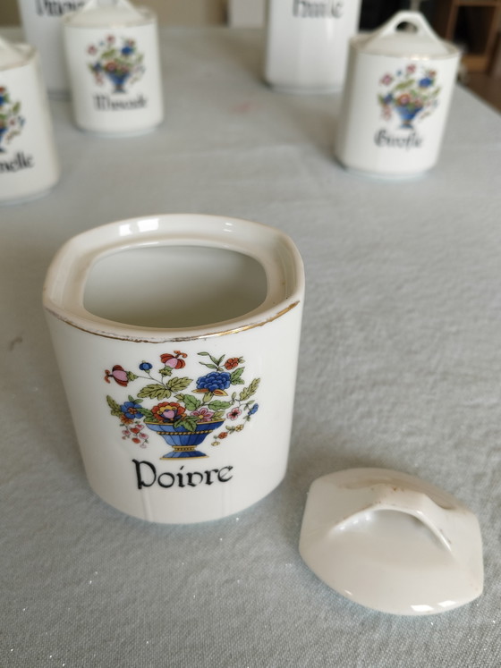 Image 1 of Set of spice jars/bottles 'Baudour'