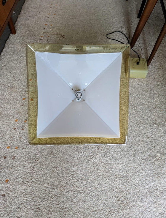 Image 1 of Vintage design Guzzini acryl hanglamp. (gemerkt)