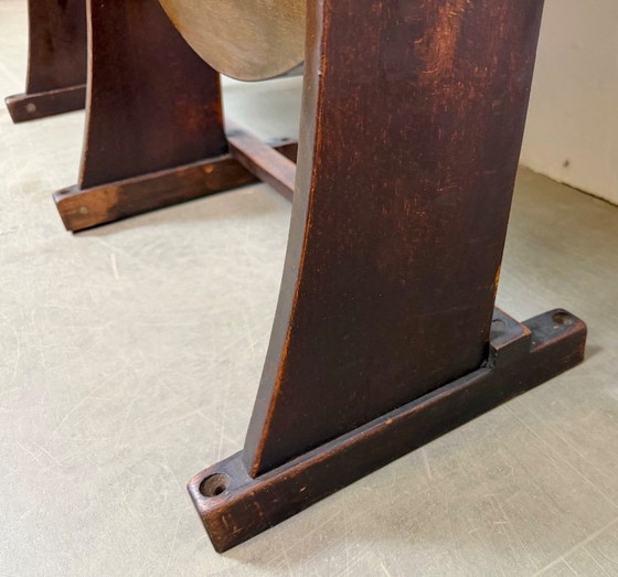 Vintage Two-Seat Cinema Bench from Thonet, 1950s – Folding chairs, Wood (photo 8 of 21)