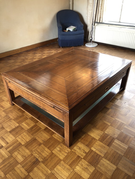 Salontafel Gesher en Kemper Kersenhout