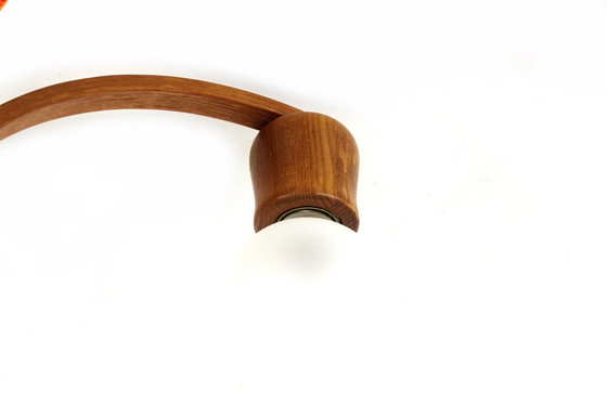 Image 1 of Como nueva Domus Danish Mid Century Teak Chandelier / Lámpara de araña, lámpara de techo de la vendimia