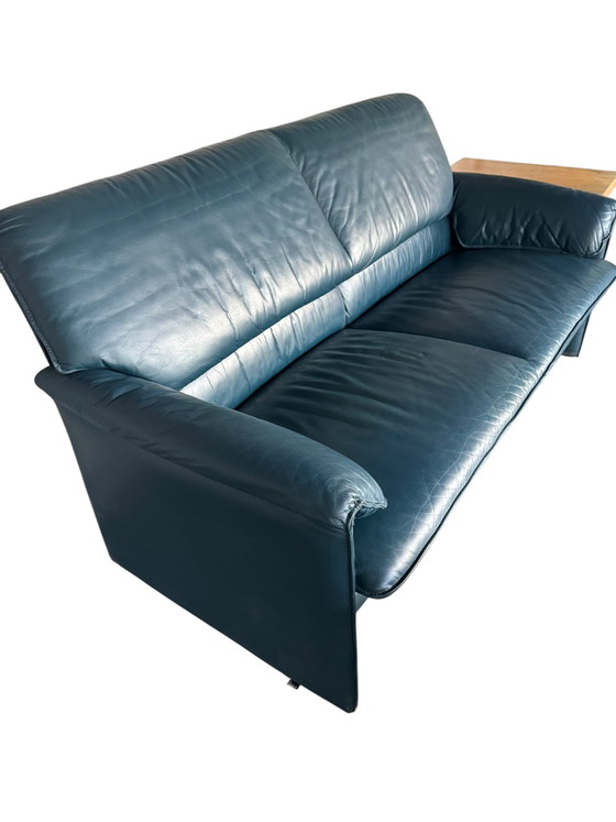 3-delige Leolux Bora-Beta Leren Meubelset – Zithoek, Leather, Wood (photo 8 of 11)