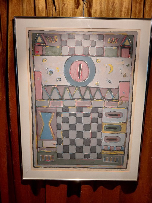 Serigrafia di Eric Toebosch "ODE"