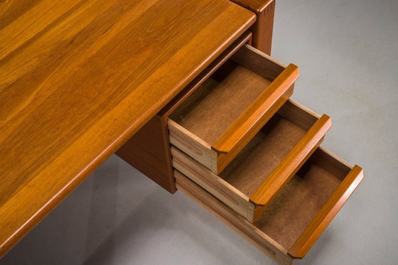Image 1 of Freistehender Teakholz-Schreibtisch von GV Møbler, Mid-Century, 1960er Jahre