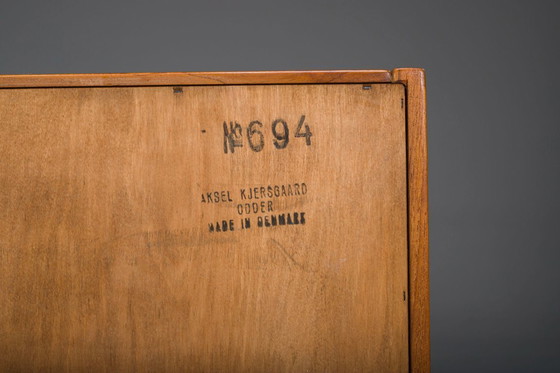 Image 1 of Cassettiera modello N. 604 vintage in teak di Aksel Kjersgaard, Danimarca, anni '60