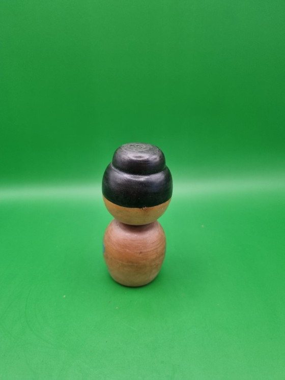 Leuke gesigneerde Sosaku kokeshi – Decoratieve objecten, Hout (photo 3 of 6)