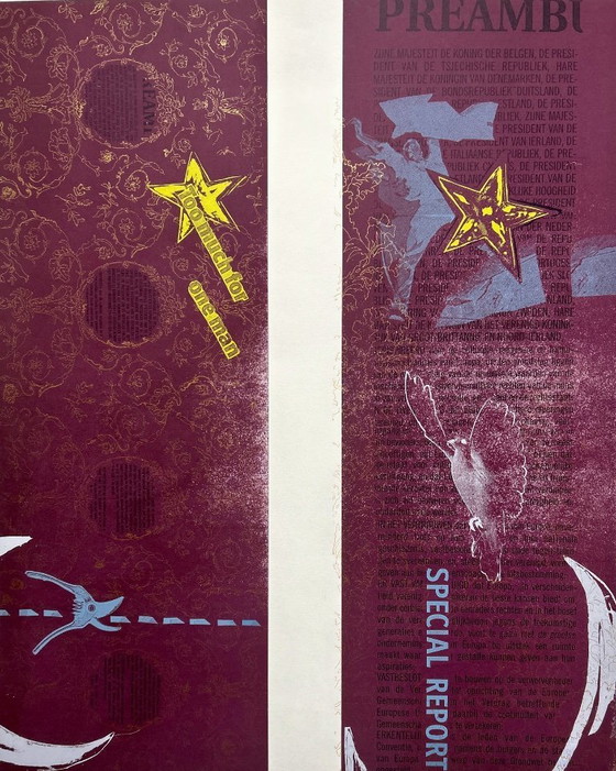 Image 1 of Serigrafía de Charles Vermaas