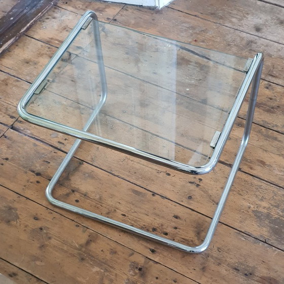 Image 1 of 2 x Bauhaus style nesting tables